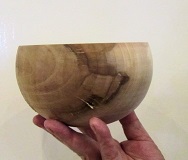Mark Bakers first item. A thin wall bowl